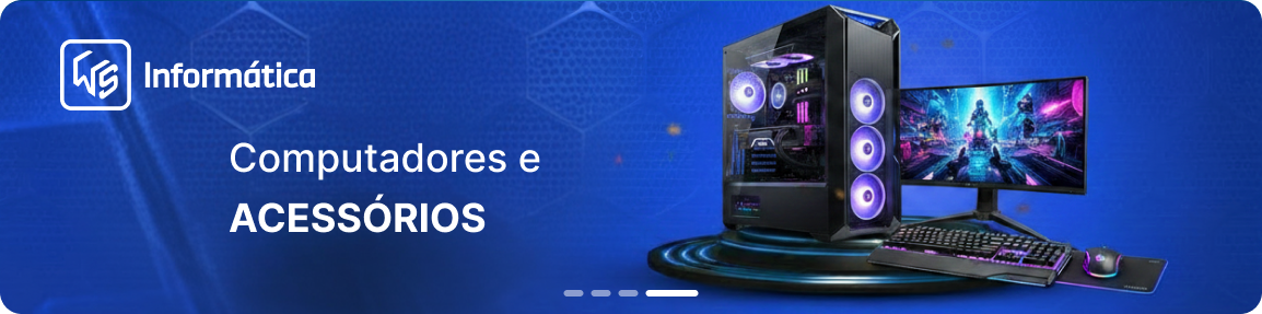 Banner promocional de computadores e acessórios